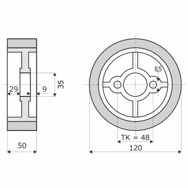 Podajalnik 120-50 - slika 2